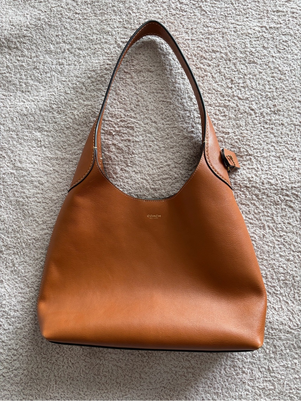 Coach brooklyn 28 orange/brown